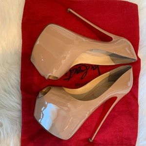 Christian Louboutin Highness Nude Patent Leather